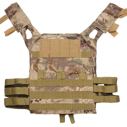 Tactical JPC Plate Carrier Vest – Men's MOLLE Airsoft & Hunting Vest