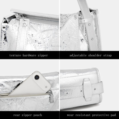 Foxer Summer Women S Shoudle Bag Genuine Leather Female Crossbody Luxury Ladies Commute Daily