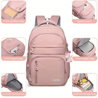 Nylon Travel Backpack – Lightweight, Washable & Carry-On Ready