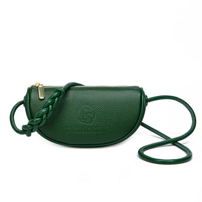 Brand Mini Bags Trend Designer Handbags Women S Genuine Leather Casual Lady Shoulder Black Crossbody