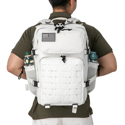 Tactical Backpack with Bottle Holder – 25L & 45L MOLLE Rucksack
