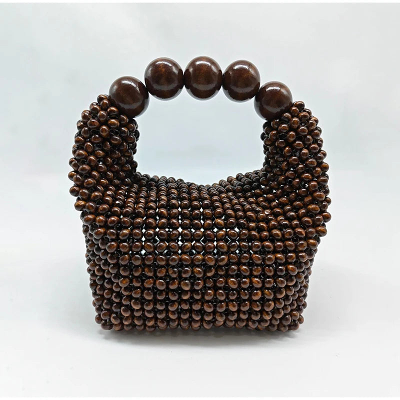 Pearl Beaded Handbag – Vintage Evening Bag for Women