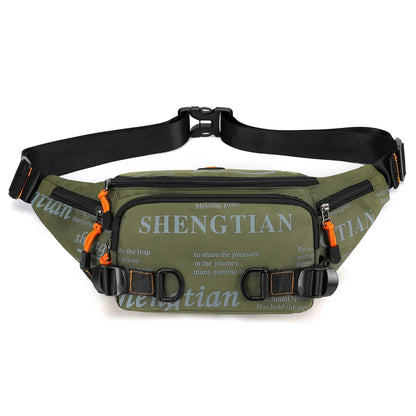 Waterproof Nylon Waist Pack – Men's Running Belt Bag
