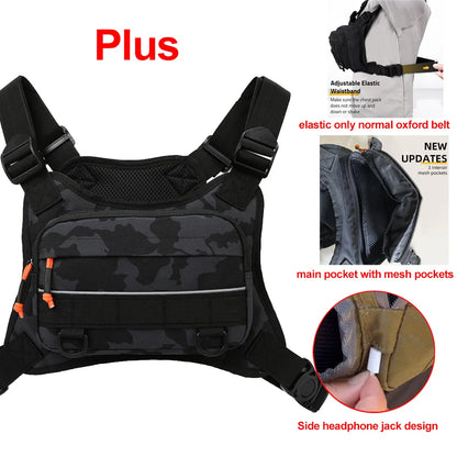 Tactical Chest Bag – Men's & Women's Outdoor Running Vest Pack