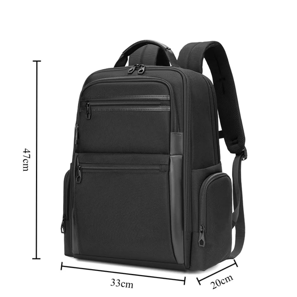 Waterproof Laptop Backpack – Large Capacity Multi-Pocket Travel Bag
