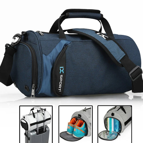 Gym Duffel Bag – Multifunction Sports Bag with Wet/Dry Compartment