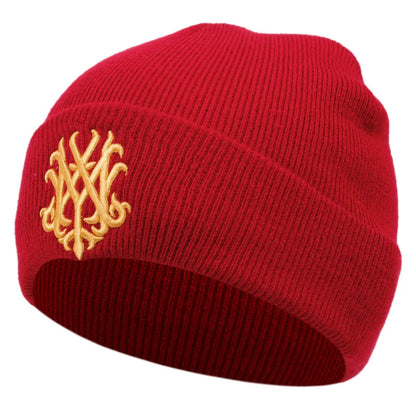 Winter Hat Totem Embroidered Beanies Women Men Keep Warm Windproof Beanie Knitted Skullies Garros