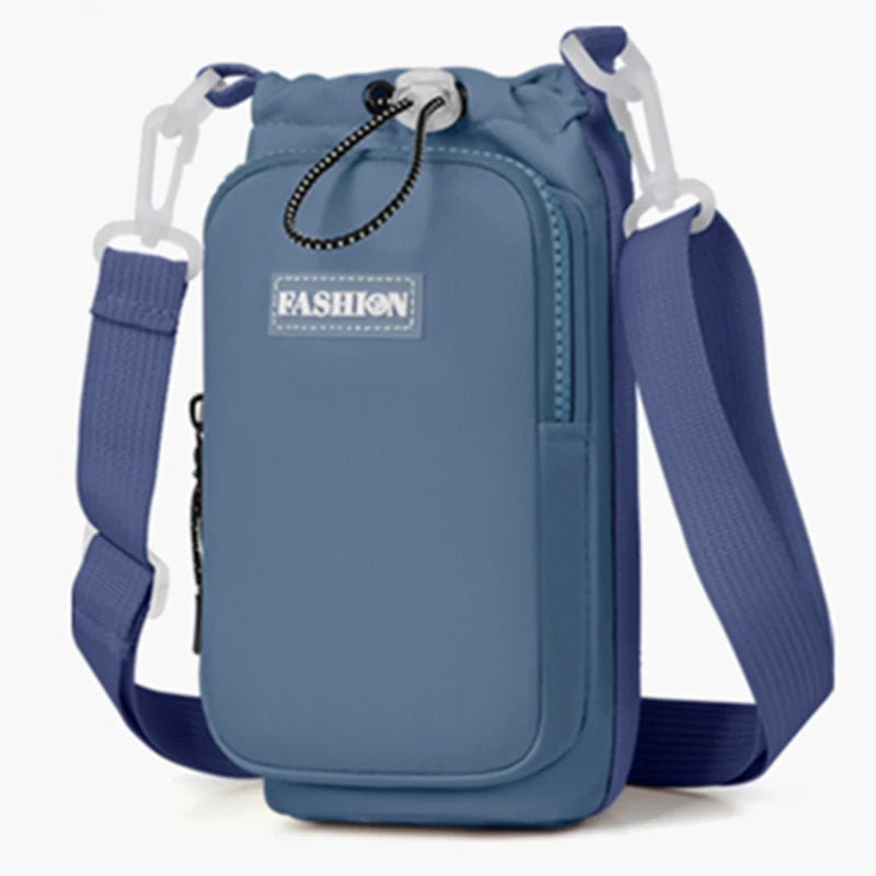 Mini Crossbody Phone Bag with Water Bottle Holder for Women