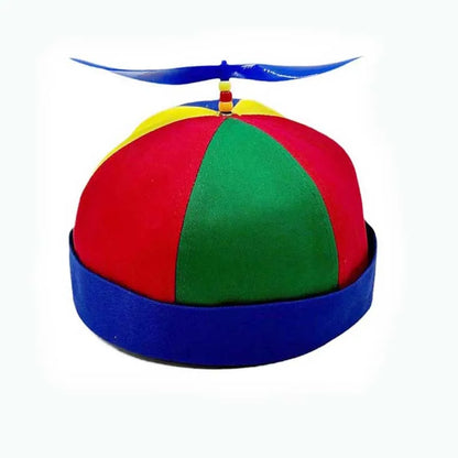 Colorful Propeller Beanie Hat – Fun Helicopter Cap for Adults & Teens