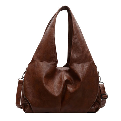 Soft PU Leather Hobo Bag – Women's Crossbody Shoulder Handbag