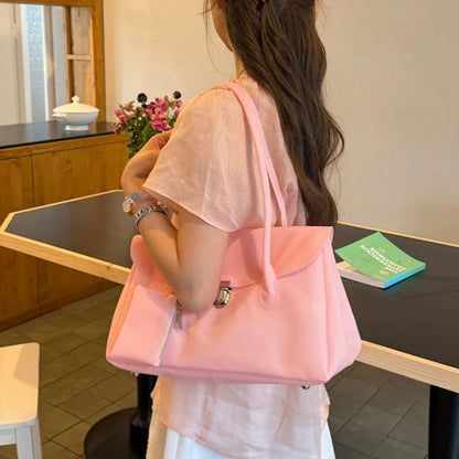 Large Capacity PVC Shoulder Bag – Women's Waterproof Handbag with Coin Purse