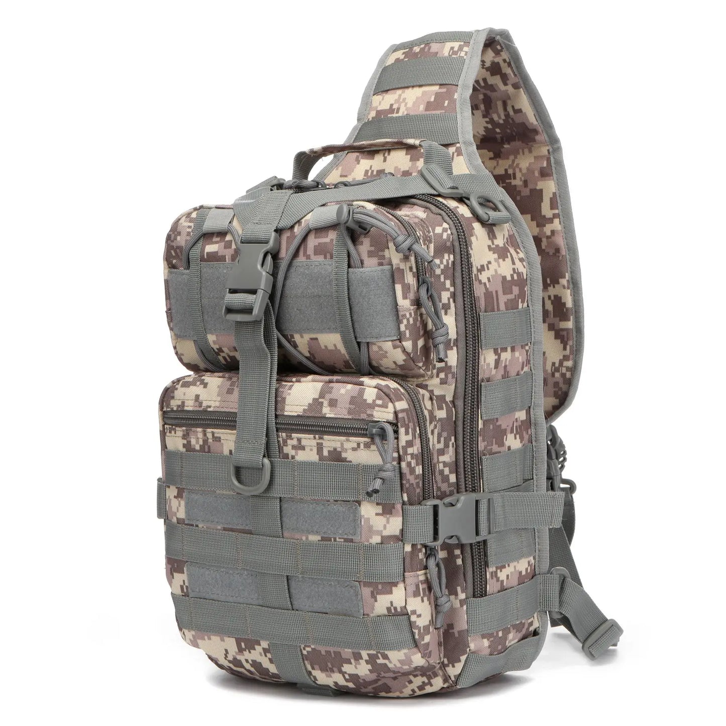 Tactical Sling Backpack Waterproof EDC Assault Pack Outdoor Camping