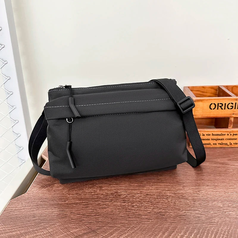 Waterproof Nylon Crossbody Messenger Bag – Unisex Shoulder Bag