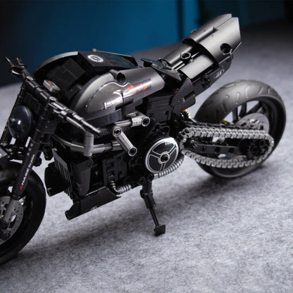 RaceForge MOC Motorcycle Building Blocks Kit 1:8 Scale