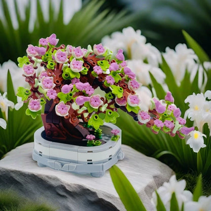 Cherry Blossom Bonsai Building Blocks Set – 462 Pieces