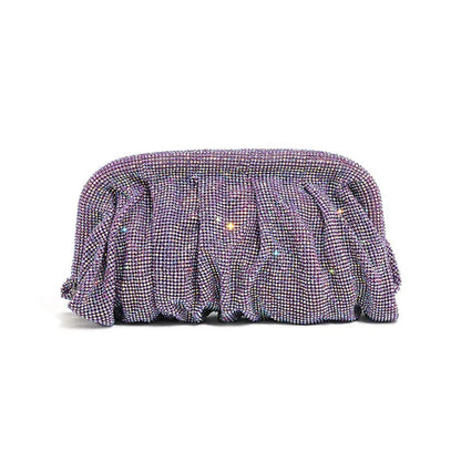 Crystal Evening Clutch Bag – Women's Diamond Party Purse