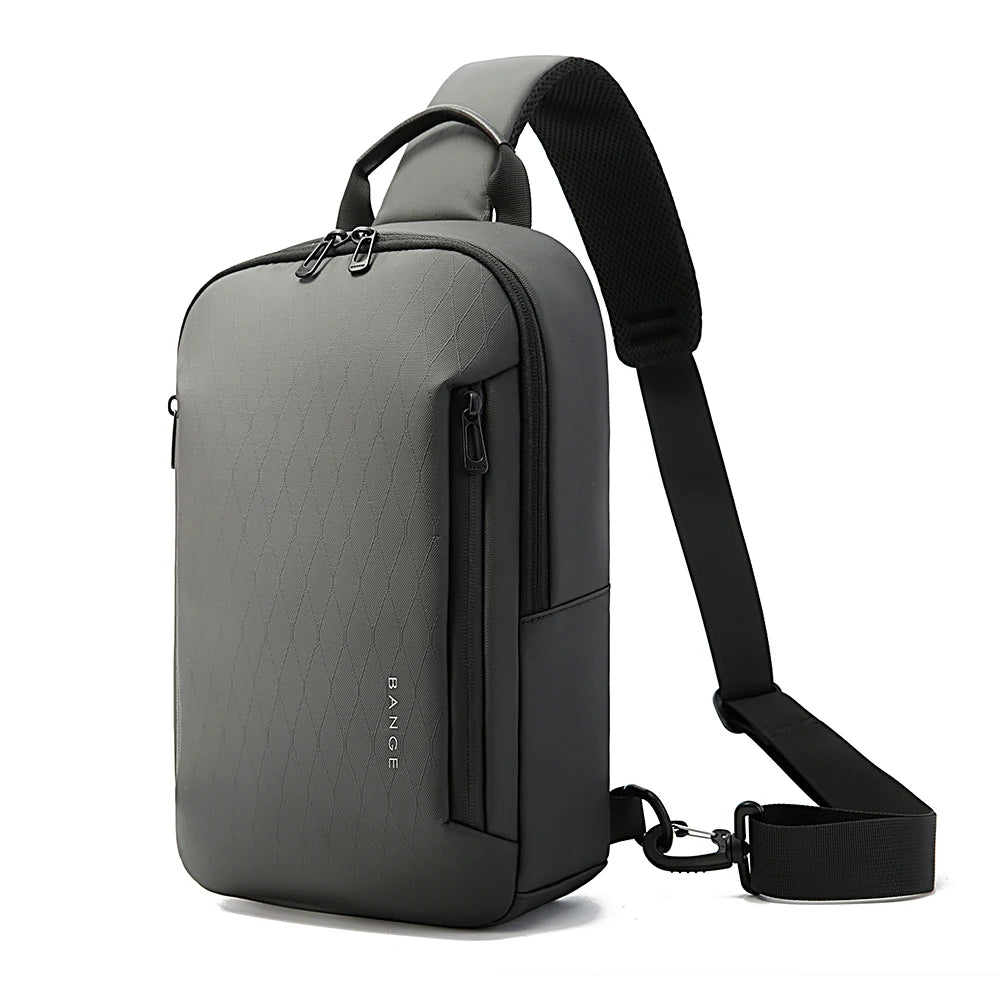 Bange Men's Waterproof Crossbody Sling Bag – Lightweight Business Messenger