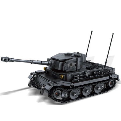 Tiger P Tank Building Block Set – Military WWII Brick Model Kit