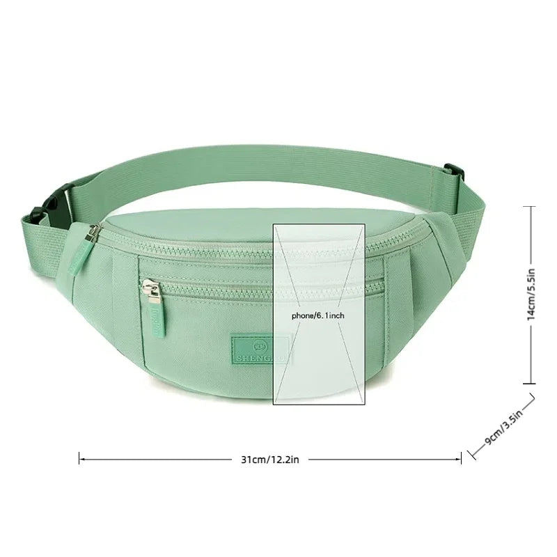 Casual Fanny Pack & Sports Waist Bag