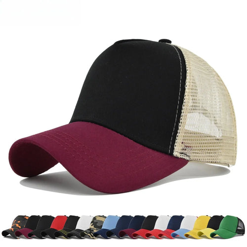 Trucker Hat – Breathable 5-Panel Mesh Baseball Cap Unisex