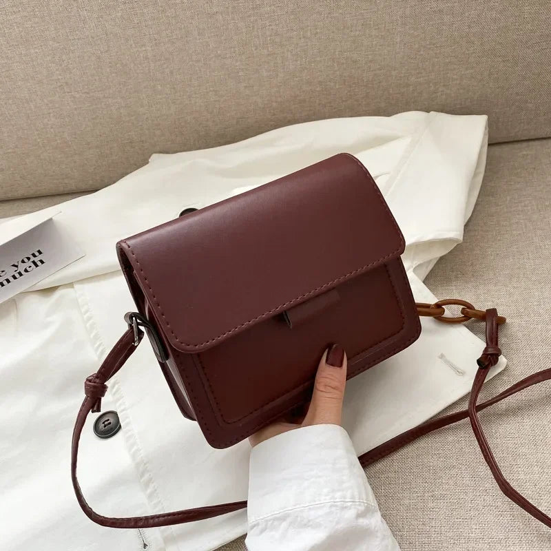 Brand Women S Small Crossbody Bag Lightweight Pu Leather Messenger Flap Handbag Purse Summer Travel