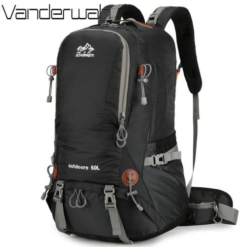 50L Waterproof Hiking Backpack – Large Outdoor Travel Rucksack for Men
