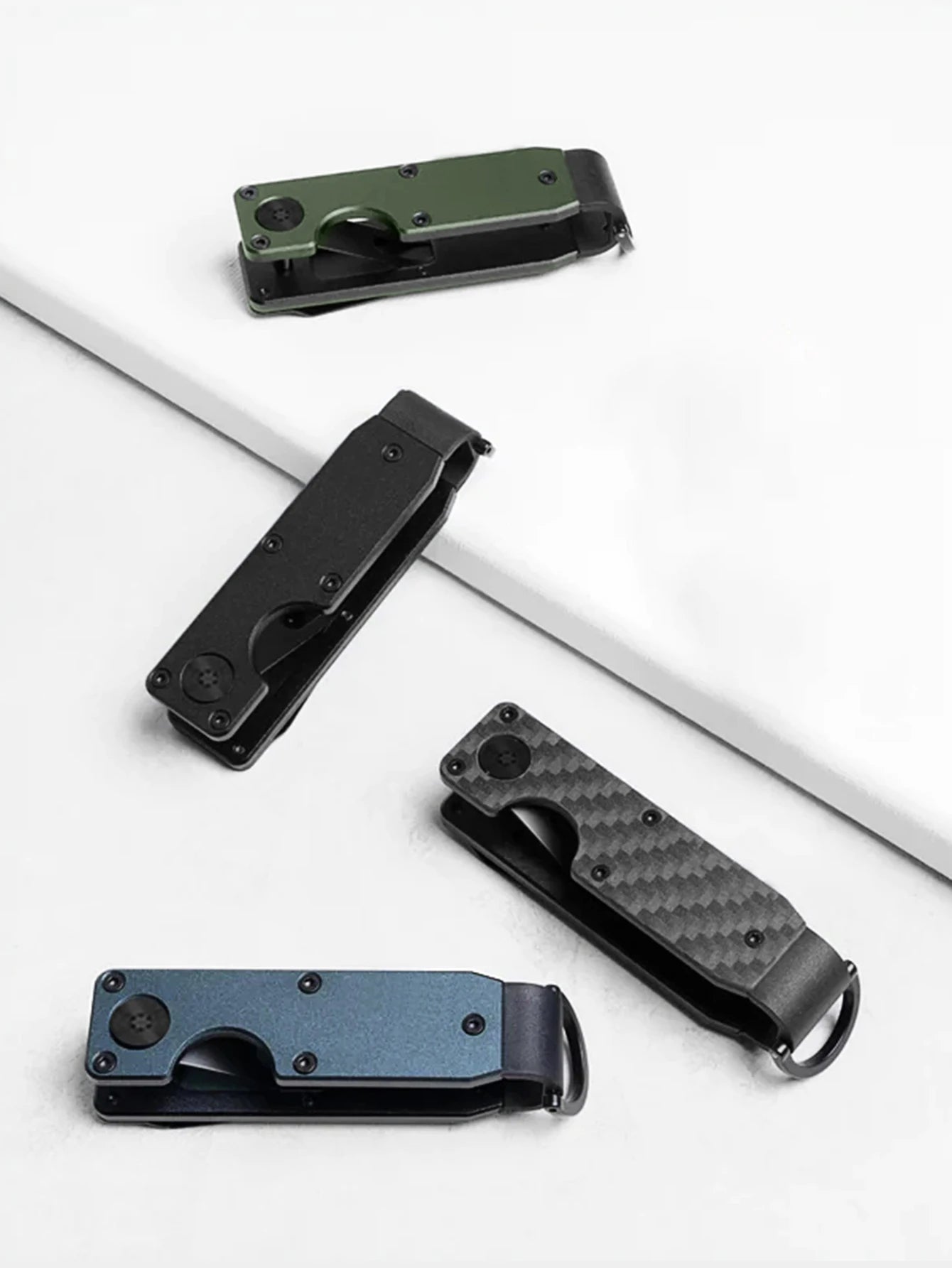 Compact Aluminum Key Organizer Holder – Smart Keychain