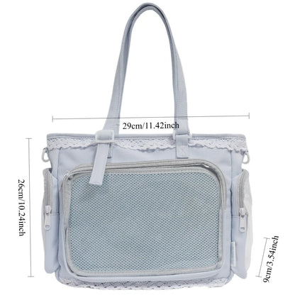 Transparent Ita Bag – Kawaii Crossbody Shoulder Tote