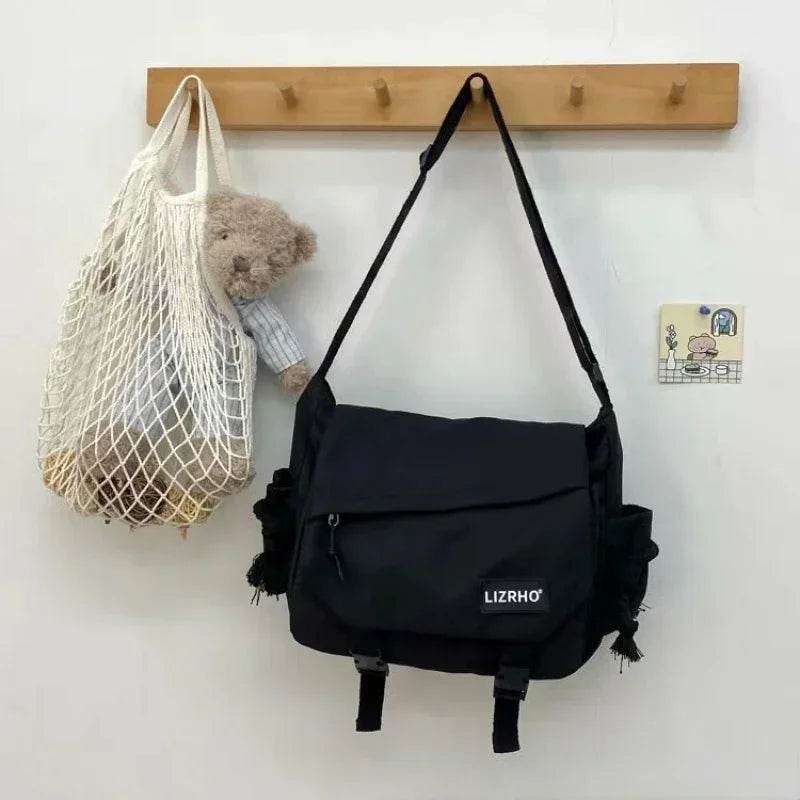 Korean Style Crossbody Messenger Bag for Students