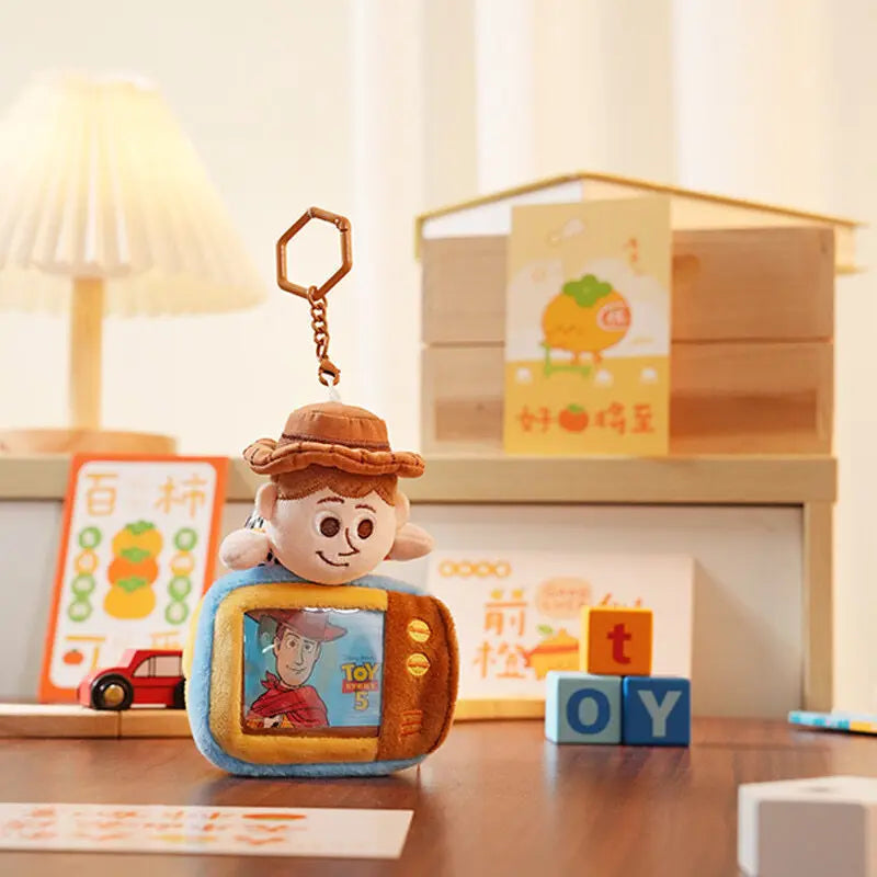 Toy Story 5 Plush Keychain – Rex, Woody, Buzz & More