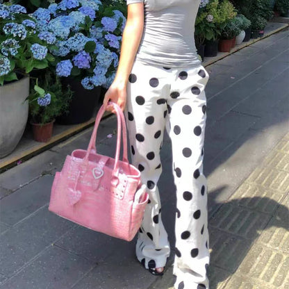 Pink Crocodile-Print Handbag with Heart Detail – Large Capacity Tote