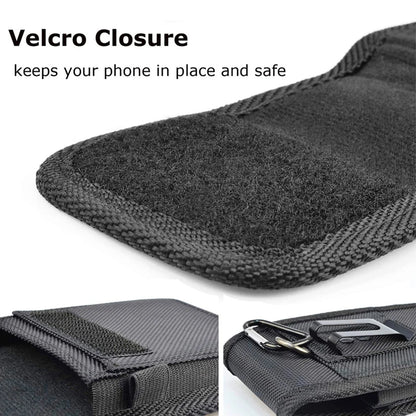 Nylon Cell Phone Waist Bag – Fanny Pack with Belt Loop for Men & Women