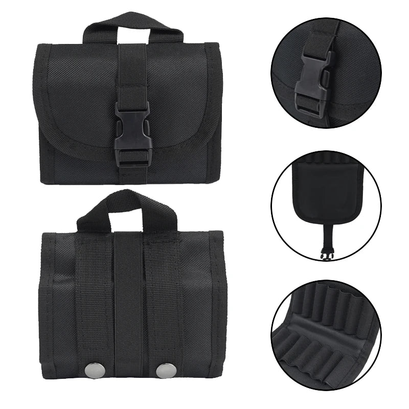 Tactical Foldable Magazine Pouch – Nylon Hunting & Shooting Bag