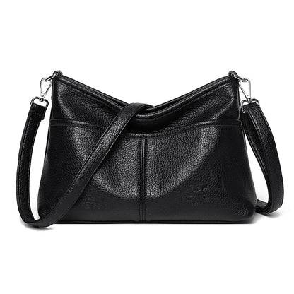 Women's Soft Leather Crossbody Shoulder Bag