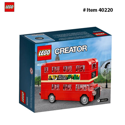 LEGO Creator Double-Decker London Bus Set 40220 – 118 Pieces