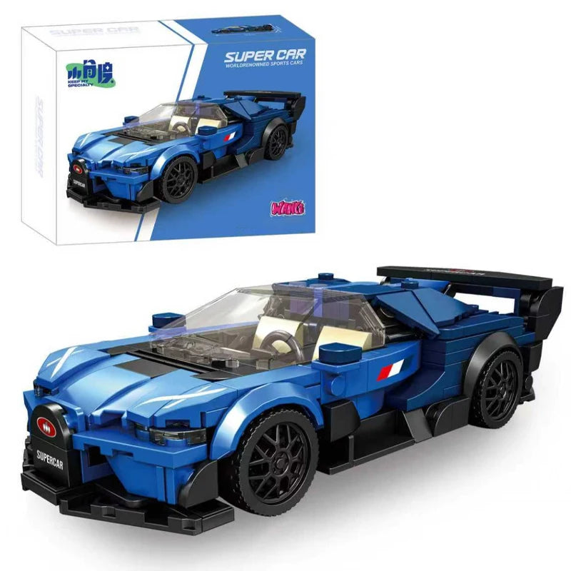 Super Sports Car Building Blocks Set – 360pcs 1:24 Scale