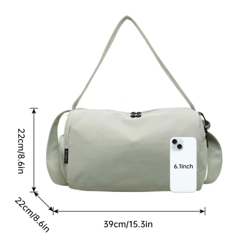 Women's Sports Gym Bag – Wet Dry Separation, Large Capacity Travel Duffel