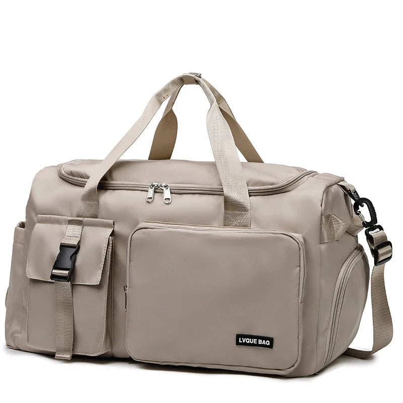 Women's Travel Duffle Bag – Multifunctional Gym & Weekender Backpack
