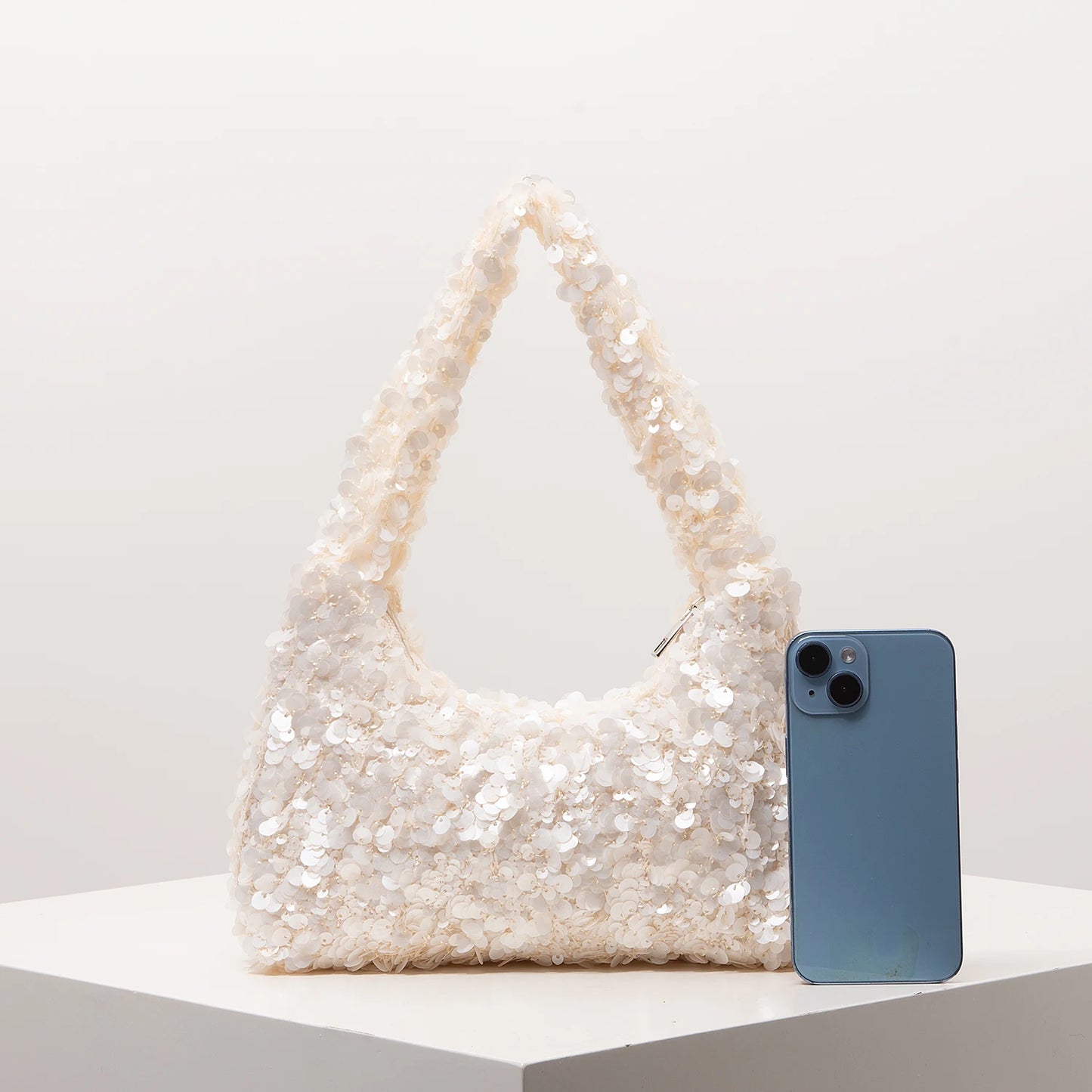Sequin Shoulder Bag for Women – Glam Party Hobo Bag