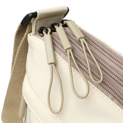 Women's Large Capacity Nylon Crossbody Bag – 3 Pockets