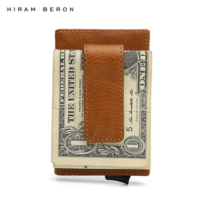 Custom Monogram RFID Pop-Up Card Holder & Money Clip