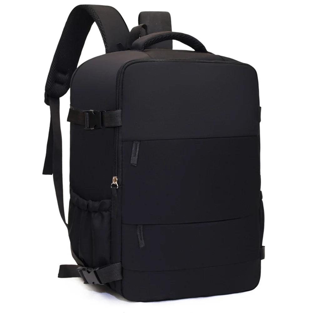 Expandable Travel Backpack with Laptop Compartment – Carry-On Business Bag