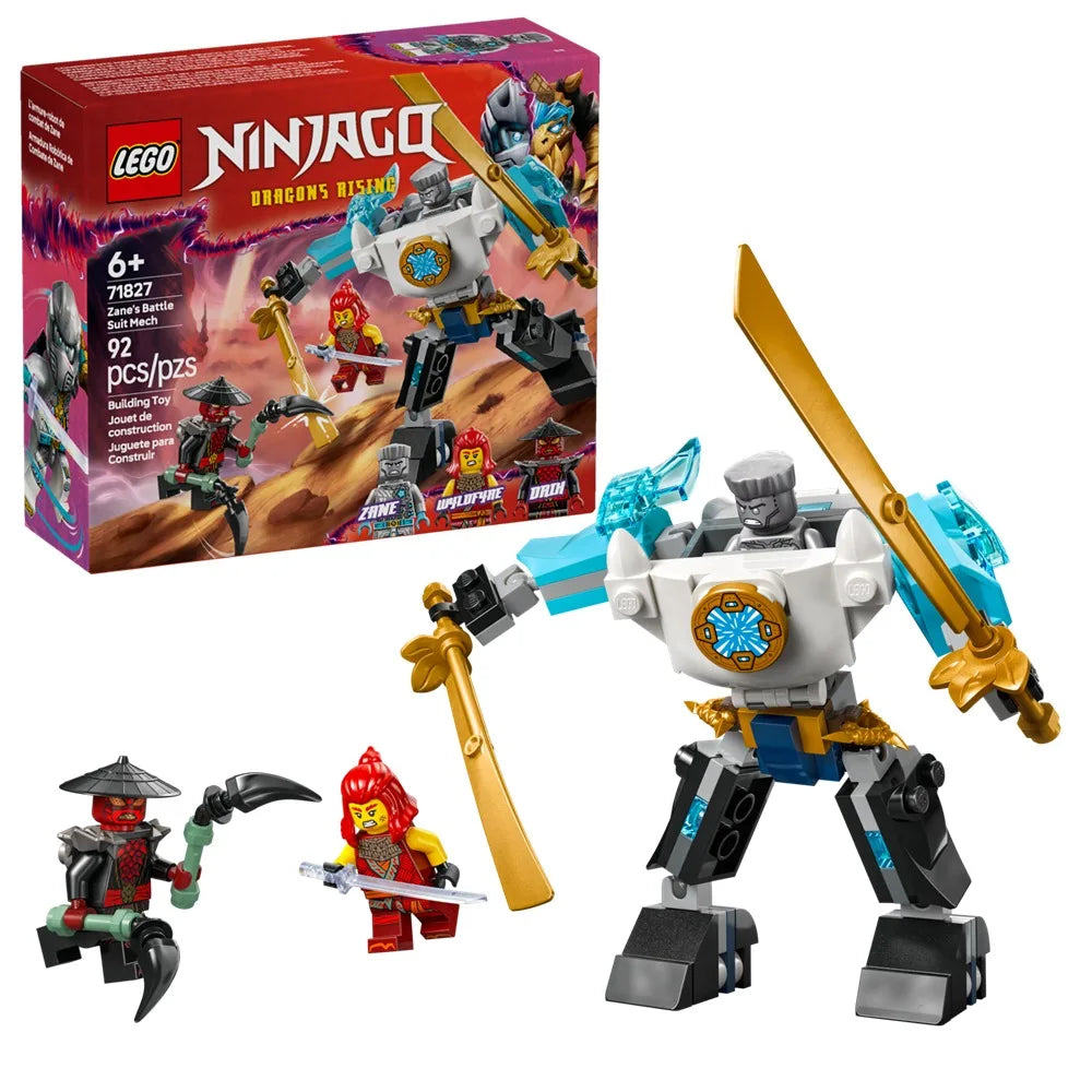 LEGO NINJAGO Zane's Battle Suit Mech 71827 Building Set