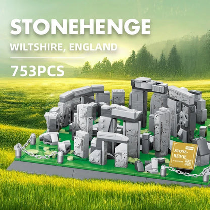 Stonehenge Building Blocks Set – 753 Pcs World Landmark Model