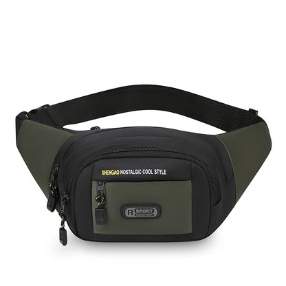 Sports Waist Bag Multi-Pocket Fanny Pack for Fitness & Outdoor