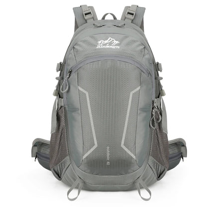 40L Hiking Backpack with Detachable Frame, Breathable Mesh Back & Rain Cover