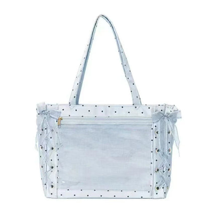 Ribbon Ita Bag Women's Large Capacity Tote Shoulder Bag