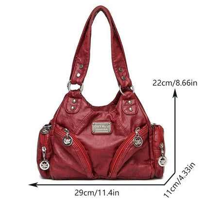 Designer Shoulder Bag for Women – Large Capacity Hobo Handbag