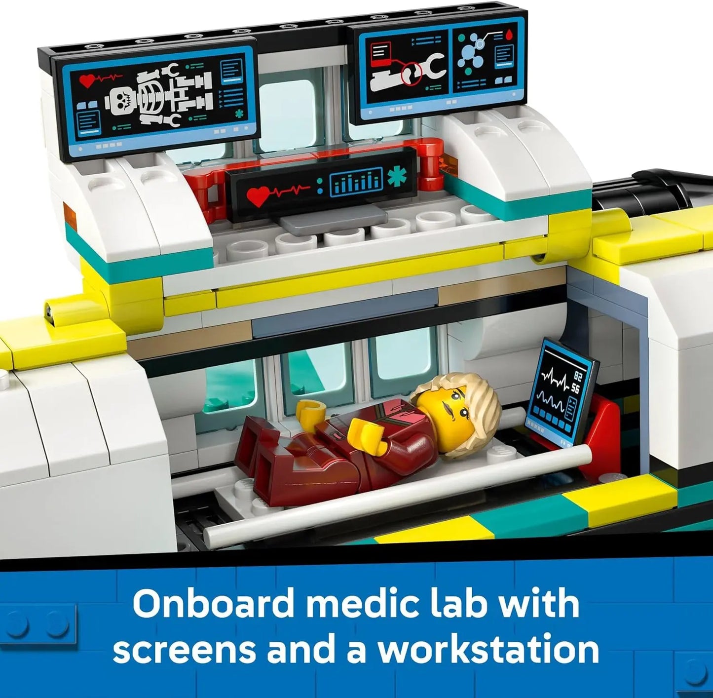 LEGO City 60465 Air Ambulance Rescue Plane Building Set