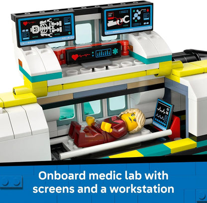 LEGO City 60465 Air Ambulance Rescue Plane Building Set